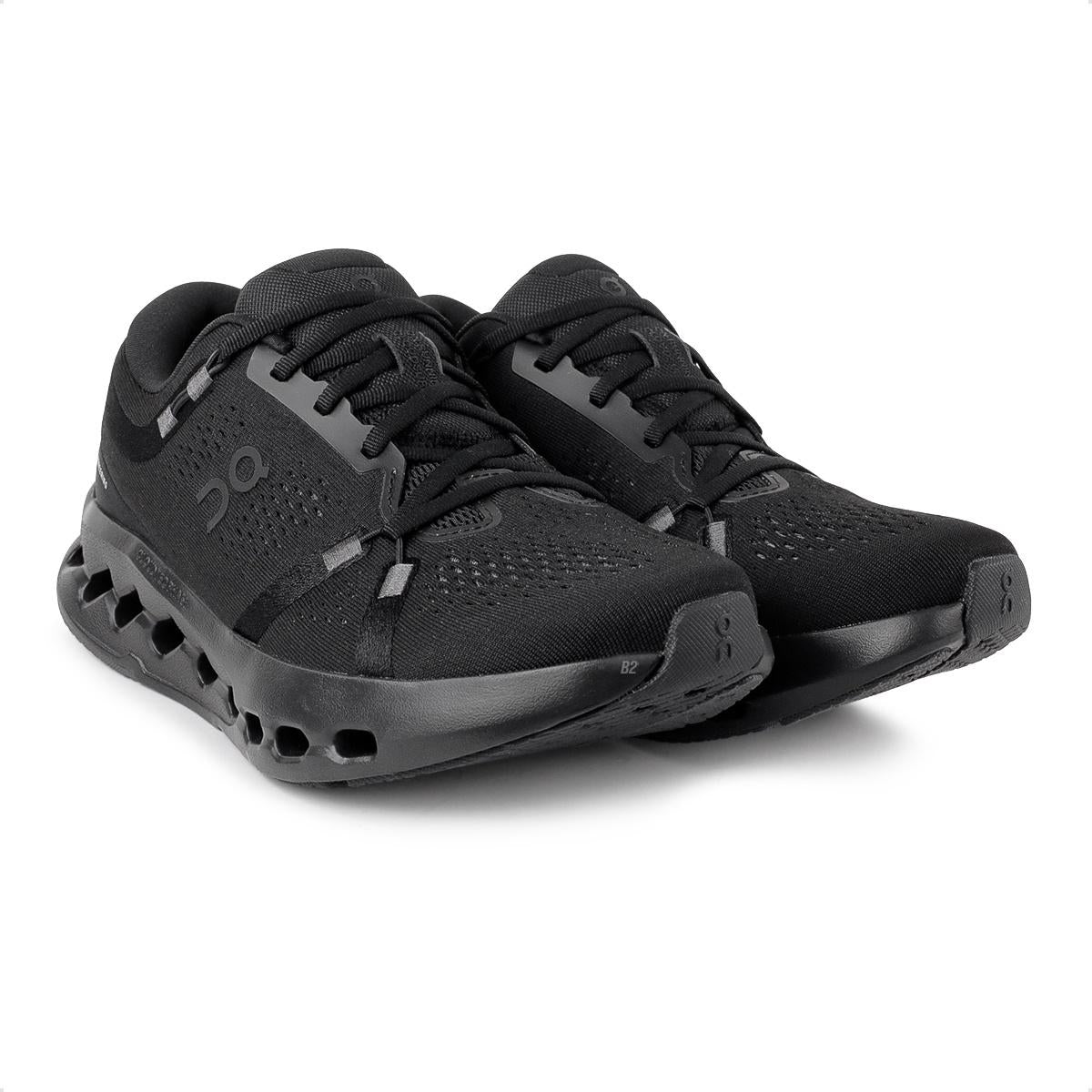 On Cloudsurfer 2 Black, Black Running Shoes